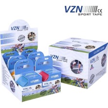 Medikalcim Tape Ten Rengi Sport Tape Ağrı Bandı 5 mt x 5 cm 3 Adet (Ten-Siyah-Mavi)