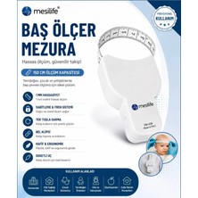 Medikalcim Baş Ölçer Mezura I Mezura I Hassas Ölçüm I Yeni Doğan ve Çocuk Baş Çevresi Ölçüm Bandı