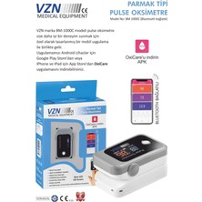 Medikalcim Parmak Tipi Pulse Oksimetre SHO-5002(BLUETOOTH Bağlantılı)