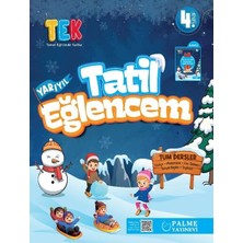 TeknoKapsül Palme Yayınları 4. Sınıf Tek Yarıyıl Tatil Eğlencem