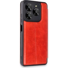 Eco Port General Mobile Era 50 Kılıf Flip Cover - Kırmızı