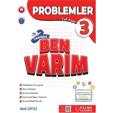 TeknoKapsül Palme Yayınları 3. Sınıf Problemler Yanında Ben Varım Soru Kitabı