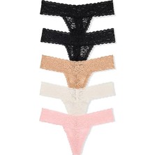 Victoria's Secret 5-Pack Lace Thong
