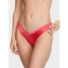 Victoria's Secret Mesh Detail Strappy-Back Thong