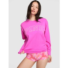 Victoria's Secret Campus Cotton Long-Sleeve T-Shirt