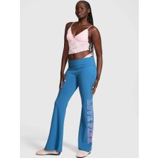 Victoria's Secret All-Day Foldover Waist Flare Leggings