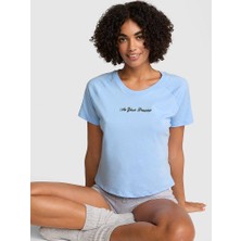 Victoria's Secret Cotton Raglan Pajama Top