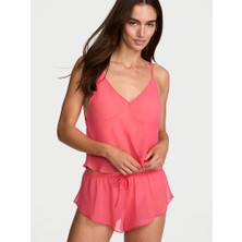 Victoria's Secret Chiffon Ruffle Shorts