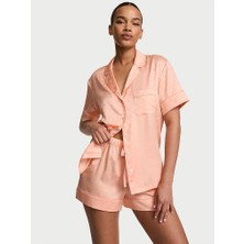Victoria's Secret Glazed Satin Short Pajama Set