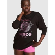 Victoria's Secret Campus Cotton Long-Sleeve T-Shirt