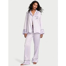 Victoria's Secret Signature Satin Pajama Set