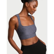 Victoria's Secret Vsx New Essential Square-Neck Longline Sports Bra
