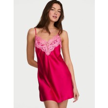 Victoria's Secret Satin Lace Mini Slip Nightgown