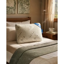 Uykumanya Uykucu Comfort Organic Cotton Visco Yastık, 60X40/14, Bed Pillow, Organic Cotton