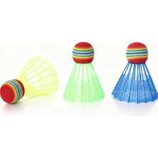 Zerogym Renkli Badminton Topu 3lü