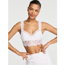 Victoria's Secret Butterfly Print Eyelet & Lace Bralette