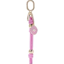 Victoria's Secret Logo Detail Bag Charm Keychain