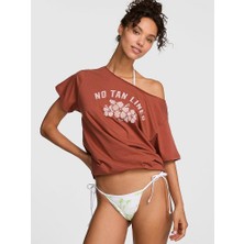 Victoria's Secret Cotton Off-The-Shoulder T-Shirt