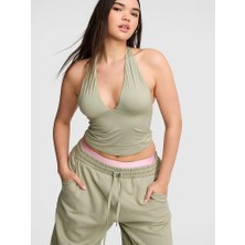 Victoria's Secret Pınk Base Stretch™ Plunge Cami Top