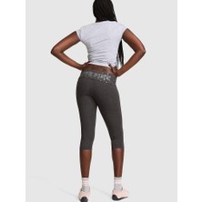 Victoria's Secret All-Day Cotton Foldover Capri Leggings
