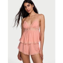 Victoria's Secret Sosoft™ Modal Lace Cami Top And Shorts Set