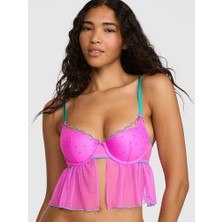 Victoria's Secret Pınk Wink Lightly Lined Round Neck Bustier