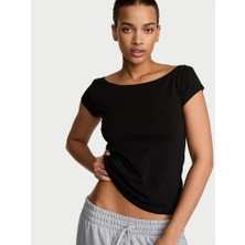 Victoria's Secret Boat Neck T-Shirt