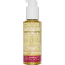 Victoria's Secret Wild Rose Amber Body And Massage Oil