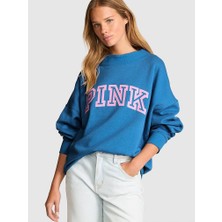 Victoria's Secret Oversized High-Neck Sweatshirt