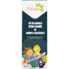 Burada Bulabilirsin Ralila Siyah Üzüm Kabuğu - Aronya Ekstraktı 150 ml