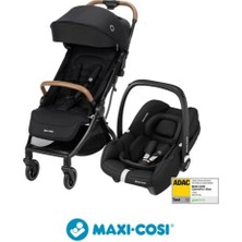 Burada Bulabilirsin Maxi-Cosi Eva-Cabriofix I-Size Otomatik Katlanan Seyahat Sistem Kompakt Bebek Arabası Black