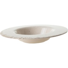 Trıbeca Makarna Tabağı Krem 28CM