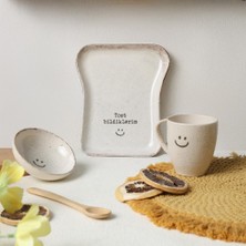 Keramika Atıştırmalık Tost Seti 3 Parça 22502-05