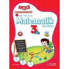 TeknoKapsül Palme Yayınları 3. Sınıf Tek Matematik Soru Bankası