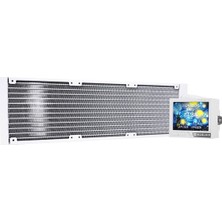 Burada Bulabilirsin Thermalright Mjolnir Vision 360 White x Fansız 360MM Intel-Amd Uyumlu Işlemci Sıvı Soğutucu