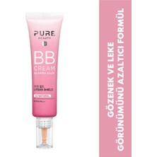 Pure Beauty BB Krem 30 ml SPF50 PA+++ Tüm Cilt Tipleri İçin Leke Karşıtı B3 Vitamini İçerir