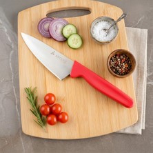 Aryıldız Daily Mini Şef Bıçağı Kırmızı 23 cm