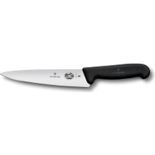 Victorinox 19CM Siyah Dilimleme Şef Bıçağı, Blisterli Paket