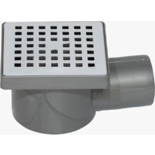 Quantum Dizayn Quantum Yer Süzgeci 10X10 50Q Yan Çıkışlı