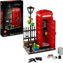 Burada Bulabilirsin LEGO 21347 Ideas Kırmızı Londra Telefon Kulübesi