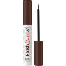 Golden Rose Flash Liner Colored Eyeliner - 108 Mocha Brown - Renkli Likit Eyeliner