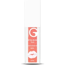 Lip Oil Gloss (Peach) - Doğal Işıltı ve Derinlemesine Nem-Dudak Bakım Yağı Şeftali 6ml