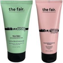 The Fair. The Fair. Yağlı Akneye Yatkın Cilt Temizleme Jeli 150 ml ve Gözenek Temizleyen Kaolin Kil Maske 100