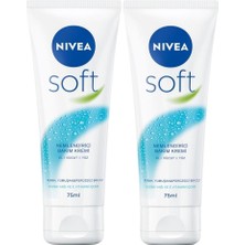 Soft Nemlendirici Bakım Kremi 75 Ml, Jojoba Yağı, E Vitamini, El Yüz Vücut, Yumuşak Cilt Hissi