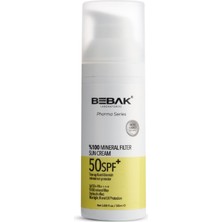 Bebak Pharma Mineral Filter Güneş Kremi 50SPF+ 50ML