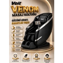 Voit Venom Masaj Koltuğu – Tablet Kontrollü, Bluetooth Hoparlörlü, Kurulum Gerektirmez
