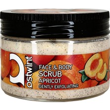 Myg Plus Ostwint Yüz ve Vücut Peeling Scrub Kayısı 300 Ml, Cilt Temizleyici, Pürüssüzleştirici, Dolaşımı Hızlandırıcı
