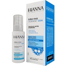 Myg Plus Bianna Köpüren Maske Bubble Mask Salisilik Asit & Kömür Anti Akne Cilt Bakımı 75 ml