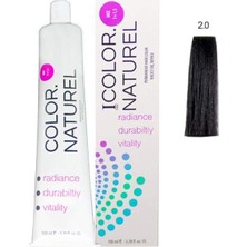 Myg Plus Color Naturel Kalıcı Saç Boyası 100 ml 2.0 Koyu Kestane