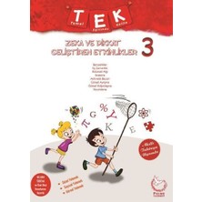TeknoKapsül Palme Yayınları 3. Sınıf Tek Zeka ve Dikkat Geliştiren Etkinlikler